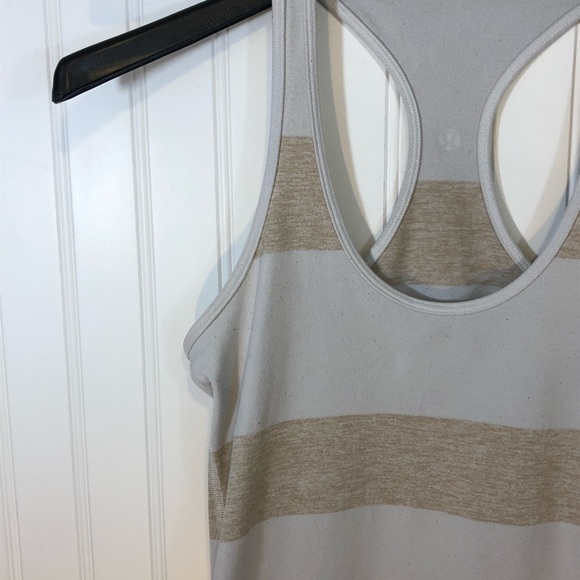 lululemon athletica Tops - Lululemon Tan & Cream Tank